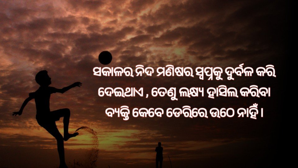 Success Motivational Quotes in Odia